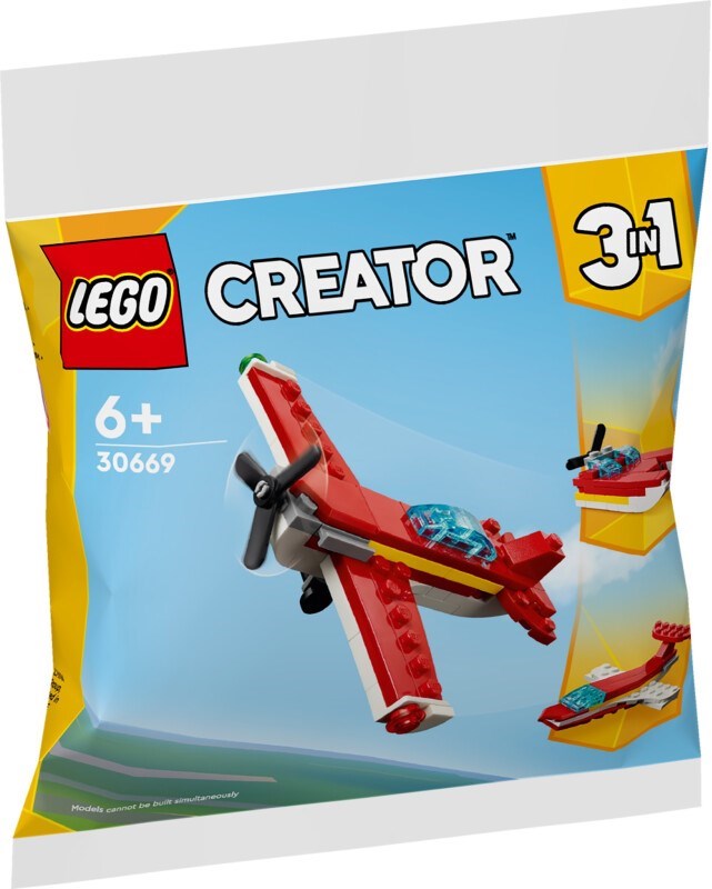 LEGO 30669: Creator 3-in-1: Iconic Red Plane polybag