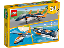 Load image into Gallery viewer, LEGO 31126: Creator 3-in-1: Supersonic-jet
