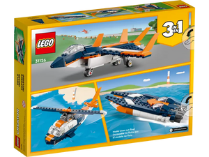 LEGO 31126: Creator 3-in-1: Supersonic-jet