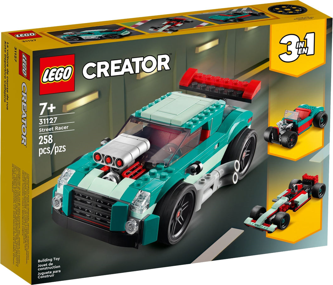 LEGO 31127: Creator 3-in-1: Street Racer – Brick Shack