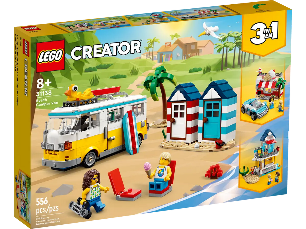 LEGO 31138: Creator 3-in1: Beach Camper Van