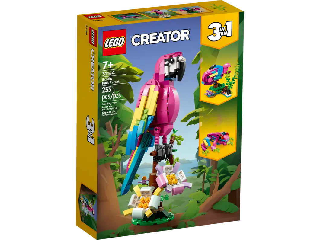 LEGO 31144: Creator 3-in-1: Exotic Pink Parrot