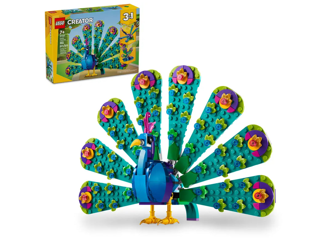 LEGO 31157: Creator 3-in-1: Exotic Peacock