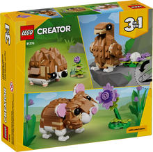 Load image into Gallery viewer, LEGO 31376: Creator 3-in-1: Cute Hamster with a Flower
