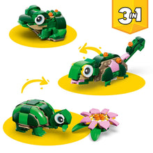 Load image into Gallery viewer, LEGO 31377: Creator: Turtle with a Water Lily
