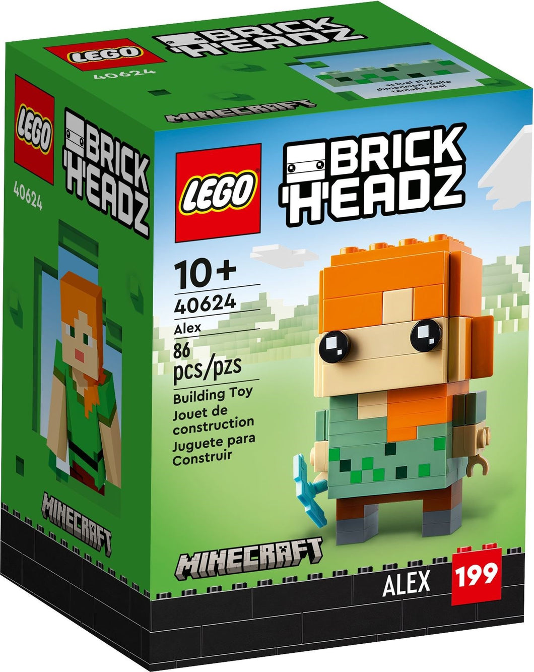 LEGO 40624: Brickheadz: Minecraft: Alex