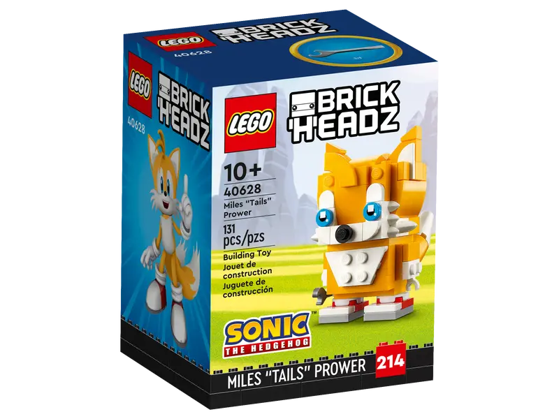 LEGO 40628: Brickheadz: Sonic the Hedgehog: Miles 'Tails' Prower