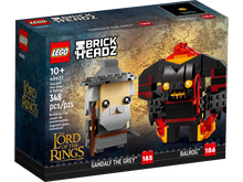 Load image into Gallery viewer, LEGO 40631: Brickheadz: Lord of the Rings: Gandalf the Grey &amp; Balrog
