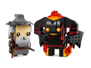 LEGO 40631: Brickheadz: Lord of the Rings: Gandalf the Grey & Balrog