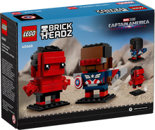 Load image into Gallery viewer, LEGO 40668: Brickheadz: Marvel: Captain America &amp; Red Hulk
