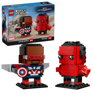 LEGO 40668: Brickheadz: Marvel: Captain America & Red Hulk