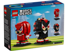 Load image into Gallery viewer, LEGO 40672: Brickheadz: Sonic the Hedgehog: Knuckles &amp; Shadow
