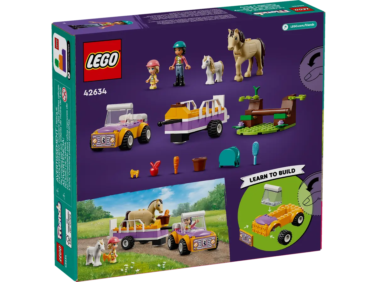 LEGO 42634: Friends: Horse and Pony Trailer 5702017568782 – Brick Shack
