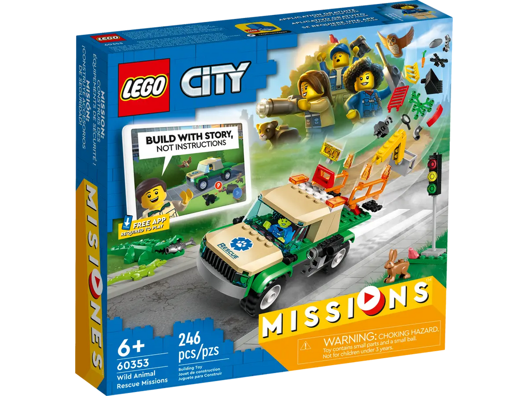 LEGO 60353: City: Wild Animal Rescue Missions