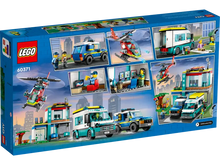 Load image into Gallery viewer, LEGO 60371: City: Emergency Vehicles HQ
