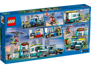 LEGO 60371: City: Emergency Vehicles HQ