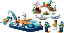 Load image into Gallery viewer, LEGO 60377: City: Explorer Diving Boat
