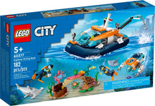 Load image into Gallery viewer, LEGO 60377: City: Explorer Diving Boat
