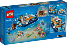 Load image into Gallery viewer, LEGO 60377: City: Explorer Diving Boat
