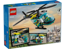 Load image into Gallery viewer, LEGO 60405: City: Emergency Rescue Helicopter
