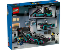Load image into Gallery viewer, LEGO 60406: City: Race Car and Car Carrier Truck
