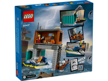 Load image into Gallery viewer, LEGO 60417: City: Police Speedboat and Crooks&#39; Hideout
