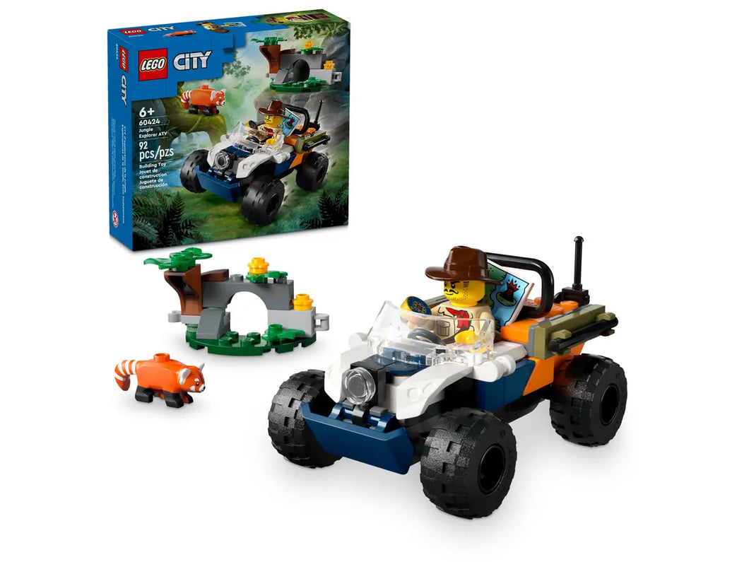 LEGO 60424: City: Jungle Explorer ATV Red Panda Mission