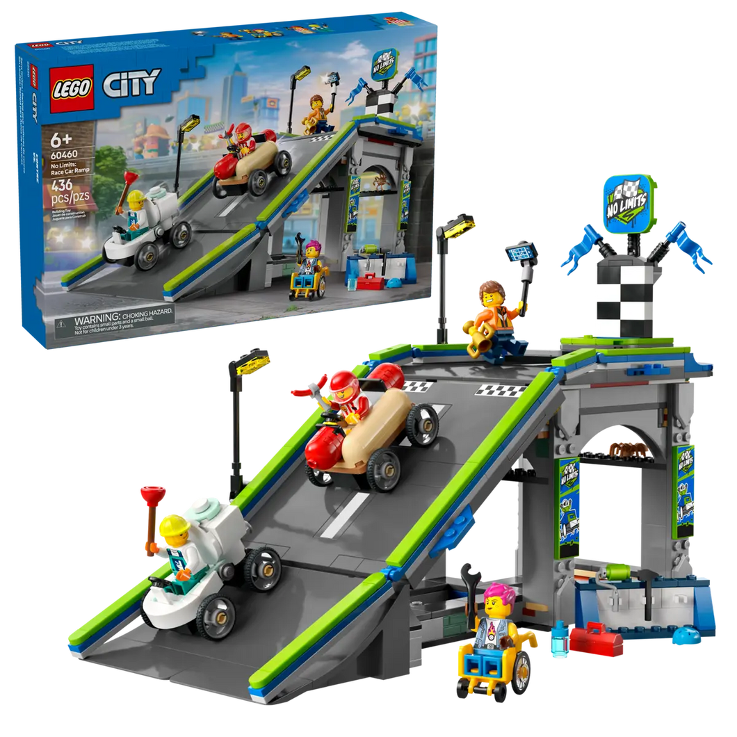LEGO 60460: City: No Limits: Race Car Ramp Track