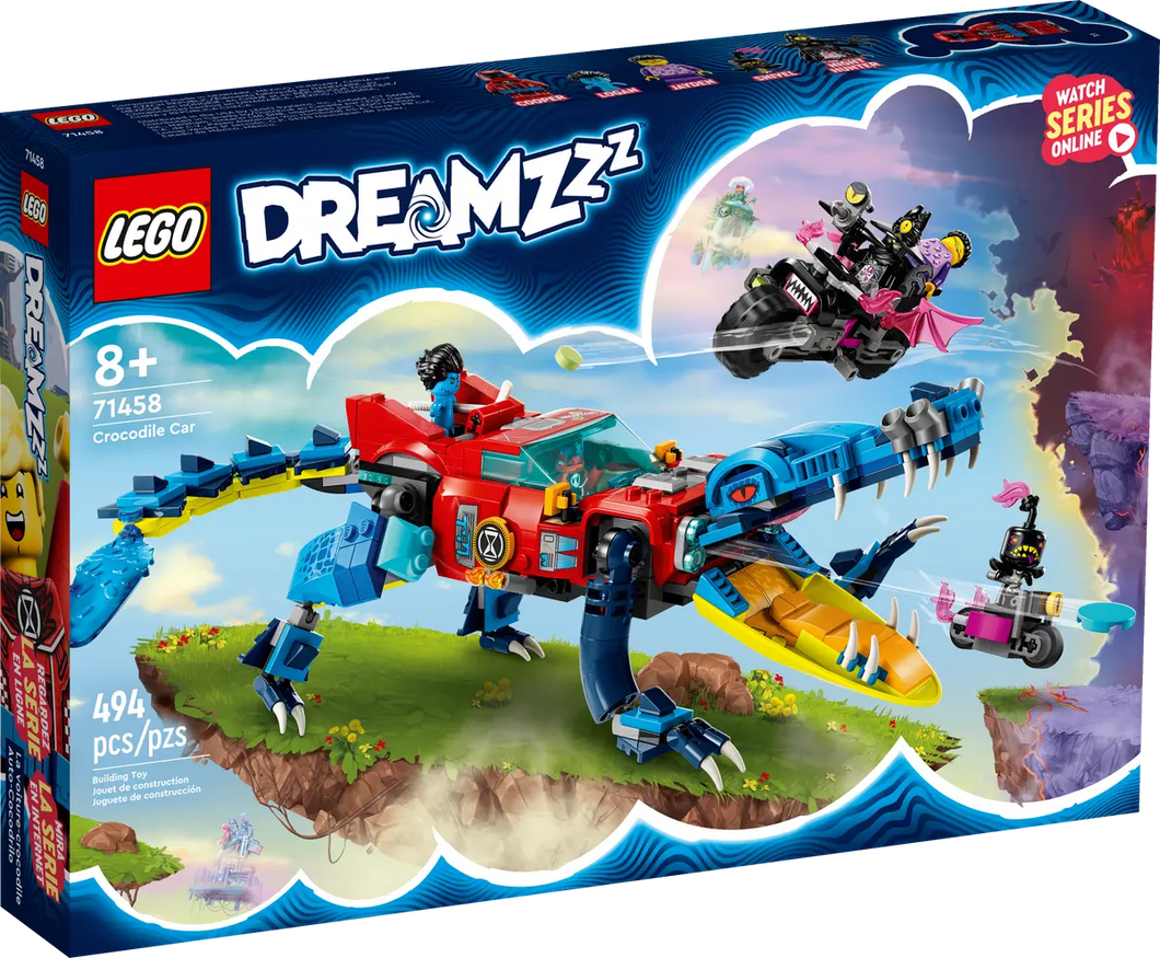 LEGO 71458: Dreamzzz: Crocodile Car