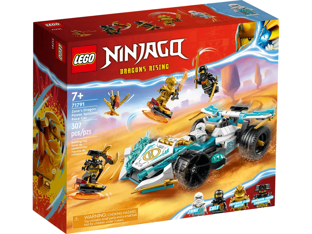 LEGO 71791: Ninjago: Zane's Dragon Power Spinjitzu Race Car