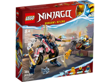 Load image into Gallery viewer, LEGO 71792: Ninjago: Sora&#39;s Transforming Mech Bike Racer
