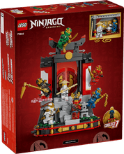 Load image into Gallery viewer, LEGO Ninjago Ninja Character Display set with Brick Shack branding, featuring colorful ninja minifigure and display elements.
