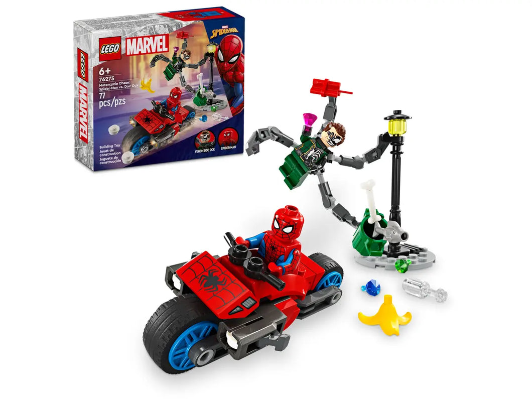 LEGO 76275: Marvel: Motorcycle Chase: Spider-Man vs. Doc Ock