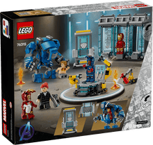 Load image into Gallery viewer, LEGO 76315: Marvel: Iron Man's Laboratory: Hall of Armour
