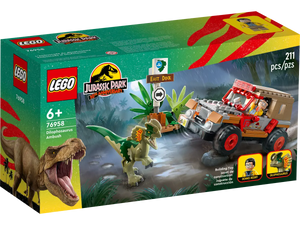 LEGO 76958: Jurassic Park: Dilophosaurus Ambush