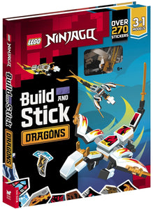 LEGO: Ninjago: Build and Stick Dragons book
