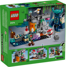 Load image into Gallery viewer, LEGO Minecraft The Warden Encounter 21274 boxed set with figures and buildable elements for creative play

