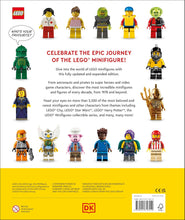 Load image into Gallery viewer, LEGO minifigure history book showcasing iconic characters from 1978 to present day

