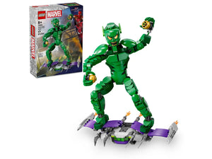 LEGO Marvel boxed set featuring a green buildable figure and a mechanical purple base from Brick Shack