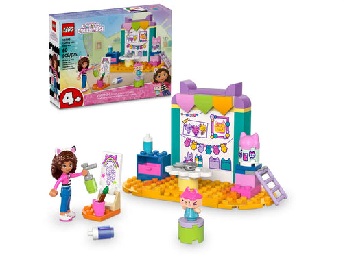 LEGO 10795 Crafting with Baby Box set by Brick Shack featuring colourful building blocks and mini figures