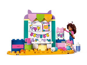 LEGO 10795 Crafting with Baby Box set by Brick Shack featuring colourful craft room and figures