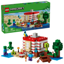 Load image into Gallery viewer, LEGO 21275: Minecraft: The TNT Jungle House boxed set with characters and accessories for creative play
