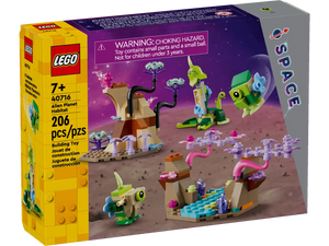 LEGO 40716 Alien Planet Habitat boxed set by Brick Shack with 206 pieces for space-themed building