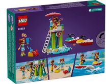 Load image into Gallery viewer, LEGO 42623 water scooter boxed set by Brick Shack with lifeguard tower and water rescue figures
