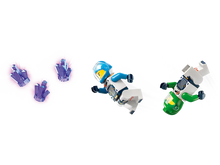Load image into Gallery viewer, LEGO 60429 space exploration toy UK featuring astronauts and glowing crystals in a cosmic setting
