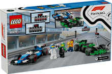 Load image into Gallery viewer, LEGO 60474 VCARB &amp; Sauber Boxed Set with F1 cars and miniature figures for racing enthusiasts
