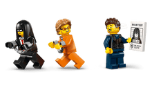 Load image into Gallery viewer, LEGO 60479: City: Police Prisoner Transport Van figures including a prisoner and police officer
