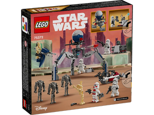 LEGO 75372 minifigure battle pack Star Wars boxed set by Brick Shack with detailed figures and battle droids