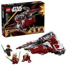 Load image into Gallery viewer, LEGO 75401 Star Wars UK Boxed Set with Jedi Starfighter and three minifigures for creative play
