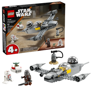LEGO 75410 Star Wars toy West Yorkshire Mandalorian N-1 Starfighter boxed set with 92 pieces